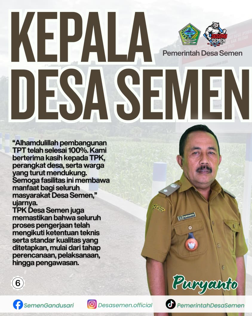 Pembangunan Infrastruktur Desa Semen Rampung, Dorong Partisipasi dan Ekonomi Warga Pembangunan Infrastruktur Desa Semen Rampung, Dorong Partisipasi dan Ekonomi Warga
